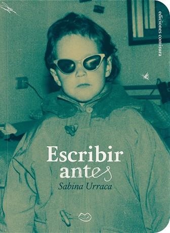 ESCRIBIR ANTES | 9788409689866 | URRACA, SABINA