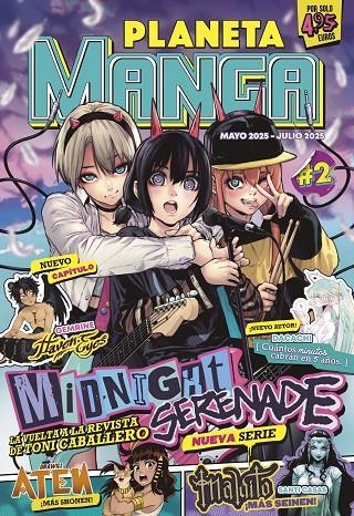 PLANETA MANGA Nº 02 | 9788411618380 | VARIOS AUTORES