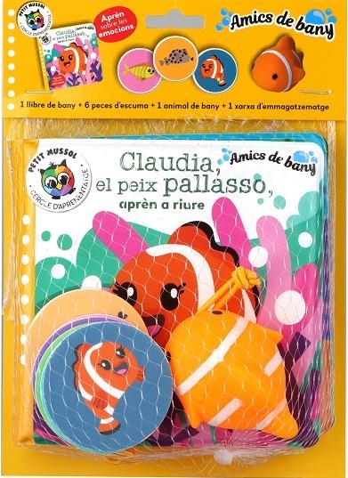 CLAUDIA, EL PEIX PALLASSO, APREN A RIURE | 9788742556108 | AA.VV.