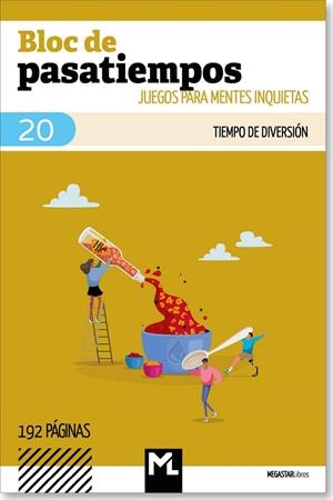 BLOC DE PASATIEMPOS 20 | 9789493361522 | AA.VV.
