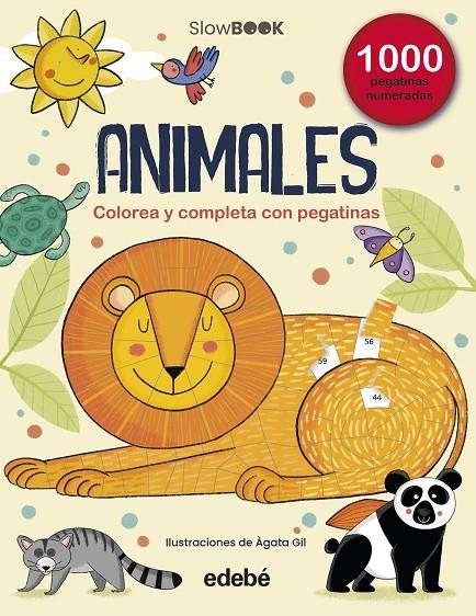ANIMALES (1000 PEGATINAS NUMERADAS) - SLOWBOOK | 9788468376639 | GIL, ÀGATA