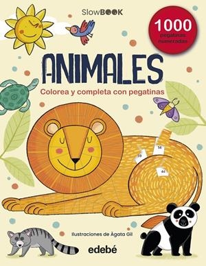 ANIMALES (1000 PEGATINAS NUMERADAS) - SLOWBOOK | 9788468376639 | GIL, ÀGATA