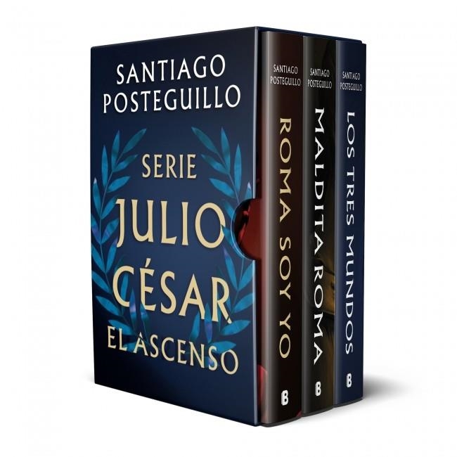 SERIE JULIO CÉSAR: EL ASCENSO (EDICIÓN ESTUCHE CON: ROMA SOY YO | MALDITA ROMA | | 9788466680349 | POSTEGUILLO, SANTIAGO