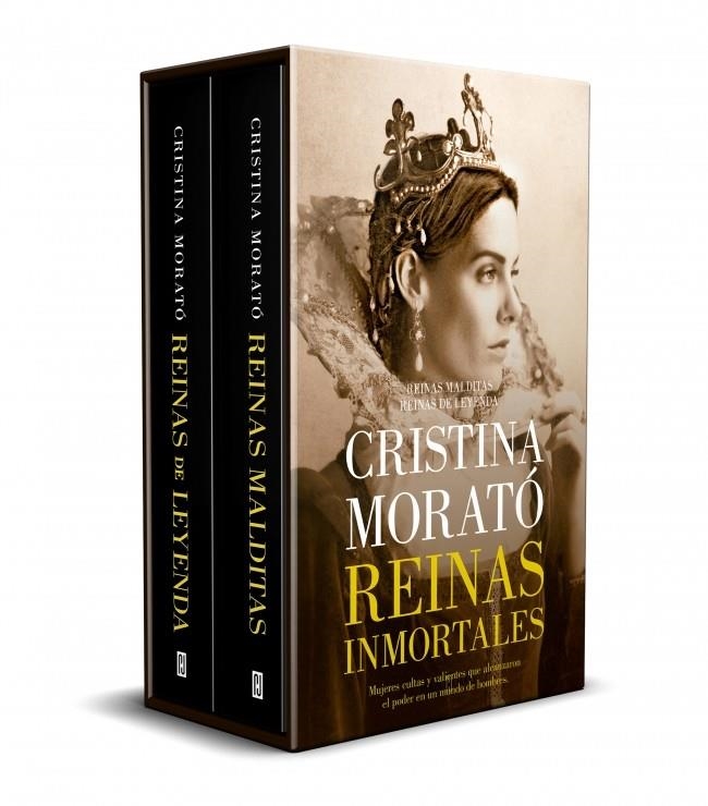 ESTUCHE REINAS INMORTALES (CONTIENE: REINAS MALDITAS | REINAS DE LEYENDA) | 9788401029394 | MORATÓ, CRISTINA