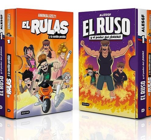 ESTUCHE EL RULAS 1 + EL RUSO 1 | 9788408311423 | ANIMALIZE21/ALESGF