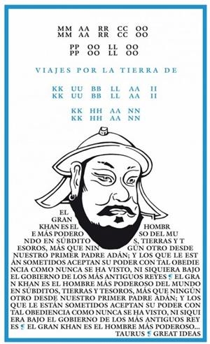 VIAJES POR LA TIERRA DE KUBLAI KHAN (SERIE GREAT IDEAS) | 9788430609345 | POLO, MARCO