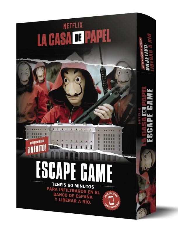 CASA DE PAPEL. ESCAPE GAME. OBJETIVO: LIBERAR A RÍO | 9788418100925 | TRENTI, NICOLAS