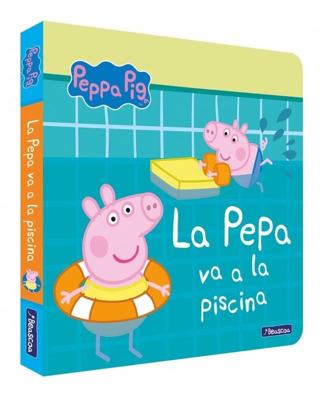 PEPPA PIG. LLIBRE DE CARTRÓ - LA PEPA VA A LA PISCINA | 9788448859046 | HASBRO/EONE