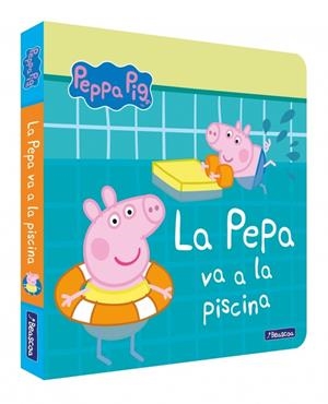 PEPPA PIG. LLIBRE DE CARTRÓ - LA PEPA VA A LA PISCINA | 9788448859046 | HASBRO/EONE