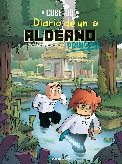 MINECRAFT. DIARIO DE UN ALDEANO PRINGAO. CÓMIC 12 | 9788408312185 | CUBE KID