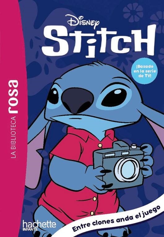 BIBLIOTECA ROSA. STITCH, 8. ENTRE CLONES ANDA EL JUEGO | 9788410301764 | DUVAL, THÉO