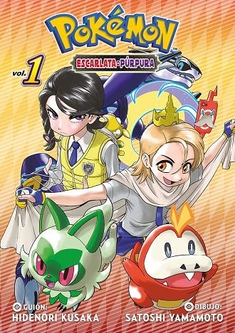 POKÉMON ESCARLATA Y PURPURA 01 | 9788467983937 | KUSAKA, HIDENORI/YAMAMOTO, SATOSHI