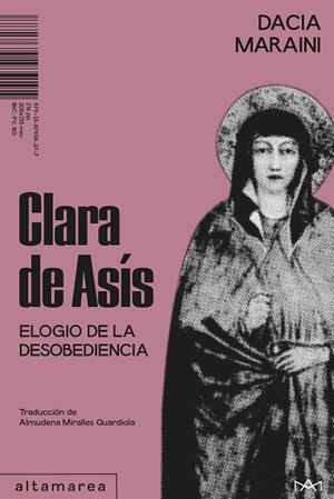 CLARA DE ASÍS | 9791387938277 | MARAINI, DACIA