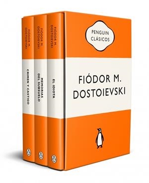 ESTUCHE DOSTOIEVSKI (CONTIENE: CRIMEN Y CASTIGO | MEMORIAS DEL SUBSUELO | EL IDI | 9788491058182 | DOSTOIEVSKI, FIÓDOR M.