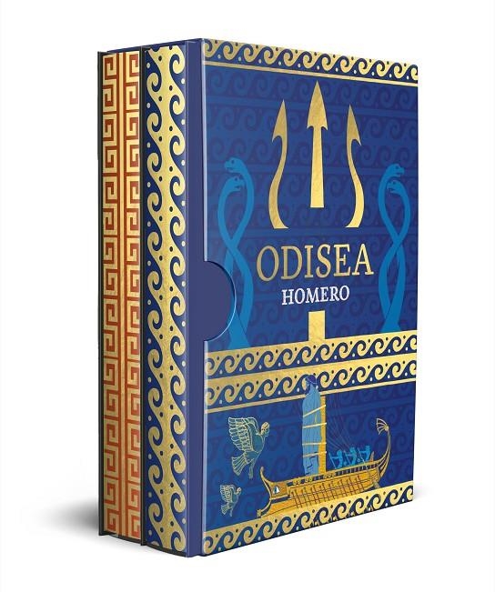 ESTUCHE ILÍADA & ODISEA. EDICIÓN LIMITADA CON CANTOS DECORADOS | 9788408322610 | HOMERO