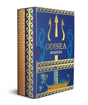 ESTUCHE ILÍADA & ODISEA. EDICIÓN LIMITADA CON CANTOS DECORADOS | 9788408322610 | HOMERO