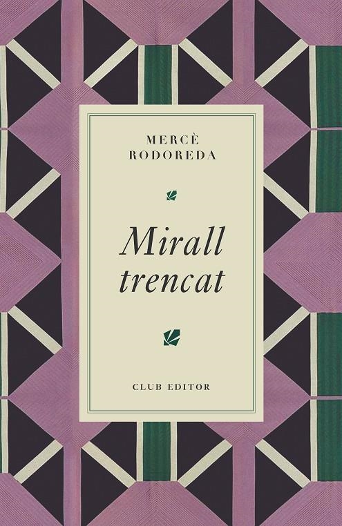 MIRALL TRENCAT | 9788473295024 | RODOREDA, MERCÈ