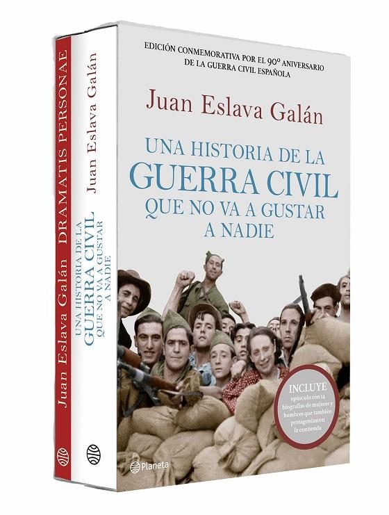 ESTUCHE UNA HISTORIA DE LA GUERRA CIVIL QUE NO VA A GUSTAR A NADIE | 9788408323990 | ESLAVA GALÁN, JUAN