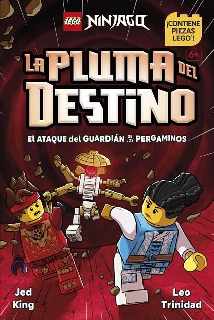 LEGO® NINJAGO - LA PLUMA DEL DESTINO: EL ATAQUE DEL GUARDIÁN DE LOS PERGAMINOS | 9780241837979 | KING, JED