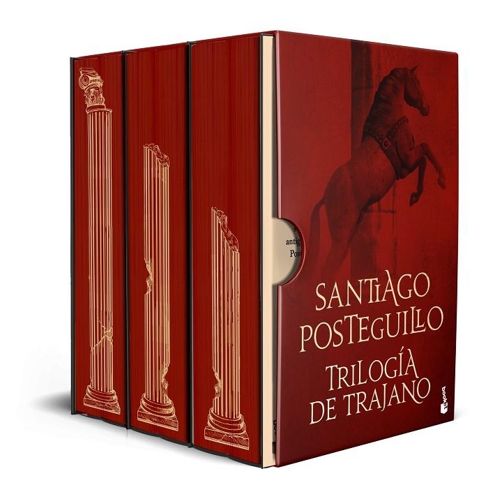 ESTUCHE TRILOGÍA DE TRAJANO. EDICIÓN ESPECIAL CON CANTOS DECORADOS | 9788408327547 | POSTEGUILLO, SANTIAGO